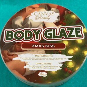 CANVAS BEAUTY XMAS KISS BODY GLAZE 8 OZ